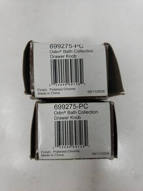 699275-pc Odin 034449697262 Bath Collection 2pk Drawer Knobs
