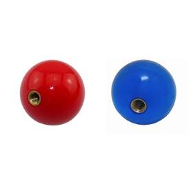 Xmh93908x Oheetu 35mm Joystick Ball Top Knob Replacement For Arcade Game Controllers Red/blue