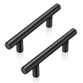 Xl-ls-036 Onateel 30 Pack 5 Inch Cabinet Handles Matte Black Pulls 3 Hole Centers