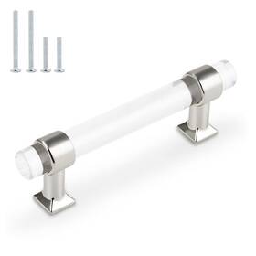 B0b56gc8d6 Orger Kitchen Cabinet Pulls 3-1/2 Inch Hole Center Polished Chrome Knob