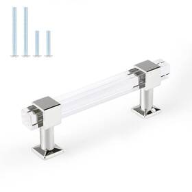 Pd-a4r05-cpc-90-15pack Orger Decorative Polished Chrome Cabinet Pulls 3-1/2 Inch Hole Centers Cab