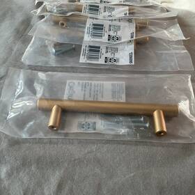 2280095 Origin 21 5 New 3 3/4 Center To Pulls Handles Satin Gold Finish Made By