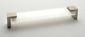 P-1201-8-sn Sietto Affinity Center To Handle Cabinet Pull With White