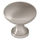 P11747v Unbranded Cabinet Hardware Mushroom Knobs Satin Nickel 1-1 4