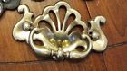P1254 Unbranded Set Of Vintage Brass Drawer Pulls For Dresser Good