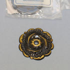 P138-ab Hickory Hardware Cavalier Antique Brass Backplate Set Of