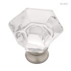 P15573l-116-u4 P15573-116 Clear Satin " 1 Cabinet 4 Drawer Pack Knob Acrylic Nickel