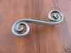 P17066-pew-c7 Antique Pewter Liberty Swirl Pull Box 20 Handle