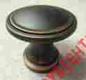 P19444c-vbc-cp Liberty 4 1-3 Ridge Knob Bronze W Copper Highlights