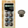 P22669c-904-xx Liberty Hardware Harmon Heirloom Silver Cabinet Knob