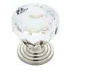 P23944w-116-c Brainerd Decorative Satin Nickel And Clear Round Replacement Drawer Cabinet P23944w-116-c Brainerd Decorative Satin Nickel And Clear Round Replacement Drawer Cabinet