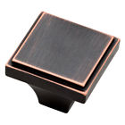 P32705w-vbc-cp Brainerd Bronze With Copper Highlights Square Cabinet Knob Lot Of