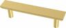 P40844k-117-c Liberty Hardware Bayview Brass Simple Chamfered Pull Cabinet Handles And
