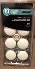 P624aac-w-u1 Brainerd Mfg Hdw Liberty Hardware Cabinet Knob Round White Plastic