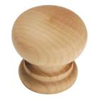 P684 Hickory Hardware Natural Woodcraft Inch Diameter Mushroom Cabinet 078555713119