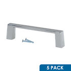 P70176ch Rok Pack Sleek Square Chrome Kitchen Cabinet Drawer 614405029018
