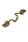P7302-lp Hickory Hardware Lancaster Brass Touch Of Spring Handle Pull