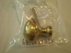 P9175-07 Belwith Knob Solid Oval Brass Antique