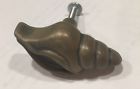 Pa0113-am Hickory Hardware South Seas Antique Mist Oval Conch Shell Cabinet