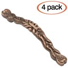 Pa0121-am Gricol Packs Sturdy Chic Cabinet Hardware Handle Pull Inch Zinc