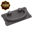 Pa0721-bma Hickory Hardware Old Mission Bail Cabinet Pull Black