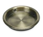 1wal5 Pack - Steel Pull Antique Brass 100 Handle Recessed