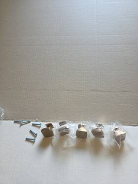 P29542z-cz-b Parow 5 Pack Cabinet Knobs Champagne Bronze Handles For Dresser Furnitur