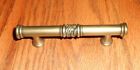 Pbf818y-abt-c Liberty Victorian Leaf Tumbled Antique Brass Cabinet Drawer Pull
