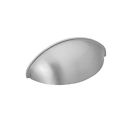 Pc Williamsburg Pulls Hardware Cup 5 Steel Hickory P3088-stainless Transitional