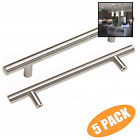 Pd201hss128-5 Gmpcs Pack Stainless Steel Kitchen Cabinet Drawer Closet Handles 707242101150