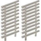 Pd201hss7620gmpieces Stainless Pulls Steel Modern Cabinet Handles Drawer Kitchen 613865377226