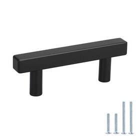 Peaha 715776483659 5-pack 2.5 Black Cabinet Pulls 64 Mm Matte Kitchen Door Handles