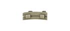 120.69.901 Pewter Id Handle Set 10 Cabinet Eastview 185022 Decorative