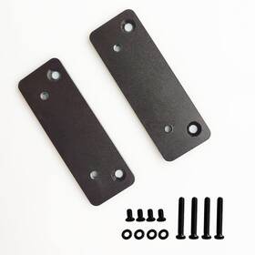Mbs-d1 Piaolgyi 2 Pcs Cabinet Handle Adapter For Milsbo Greenhouse Black