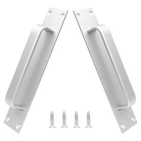 Wangq230108-1436 Piutouyar 2 Pack Aluminum Alloy Sliding Barn Door Handle 180mm / 7.1 Inch Hole Center Gate