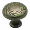 Pk1581-r2 Amerock New Set Of 4 Guardian Inspirations Knobs Leaf Weathered Brass