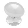 Pn0395v-chr-c Liberty Fusilli Polished Chrome Medium Football Cabinet Knob 781266318312 Pn0395v-chr-c Liberty Fusilli Polished Chrome Medium Football Cabinet Knob 781266318312