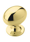 Bp53009 Polished Brass Amerock Hardware Cabinet Ea 12 Knob Pulls Oval
