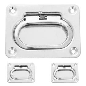 Yxas14mcp45128 Popetpop Marine Hardware 3 Pcs Stainless Steel 304 Hatch Pull Handle Boat Dec