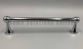 266533 Pottery Barn Sussex Drawer Pull Polished Nickel 6 Inch #d541d Read