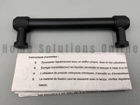 4640526 Pottery Barn Tilden Drawer Pull Matte Black 4 Inch #d540w Read