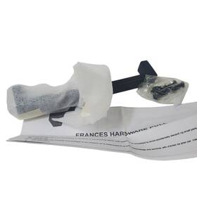 5166998 Pottery Barn Frances Drawer Pull Matte Black 6 Inch