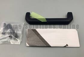 Pottery Barn 6681327 Pearson Drawer Cabinet Pull Matte Black 4 Inch #9735h Read