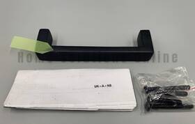 Pottery Barn 9048108 Frances Cabinet Drawer Pull Matte Black 4 Inch #9734v Read