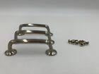 7054679 Pottery Barn Classic Drawer Pull 3.5inch Satin Nickel S 3 #d315