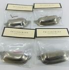 1273663 Pottery Barn Old Stock Nickel Finish Bin Pull Drawer Lot Of 4 New Nip