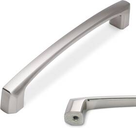 Povefonk 711181834130 10 Pack 5 Inch 128mm Brushed Satin Nickel Kitchen Cabinet Handles Pulls