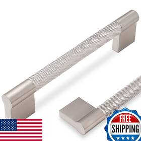 B0d2l8jdgt Povefonk 10 Pack 5 Inch 128mm Brushed Satin Nickel Cabinet Handles Knurled