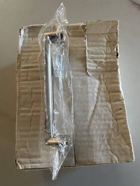 P-81458.sn Pride Industrial Satin Nickle Pull Handles For Cabinets 5 Inch Center To