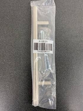 Pride Industrial P108sn 8 Inch Bar Cabinet Pull 5 C-c Satin Nickel